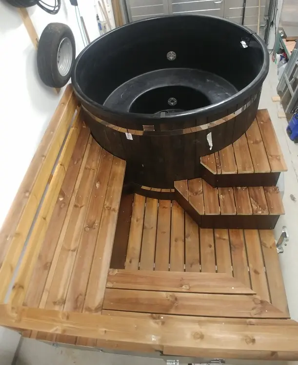 Paljukärryn oma terassi